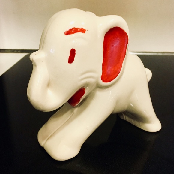Hull Other - ‼️SOLD‼️Vint Hull “Stretch Elephant” PlanterVase🔴